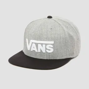 Vans Drop V II Snapback Cap Heather Grey/Black