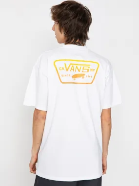 Vans Full Patch Back T-shirt (white/copper tan)