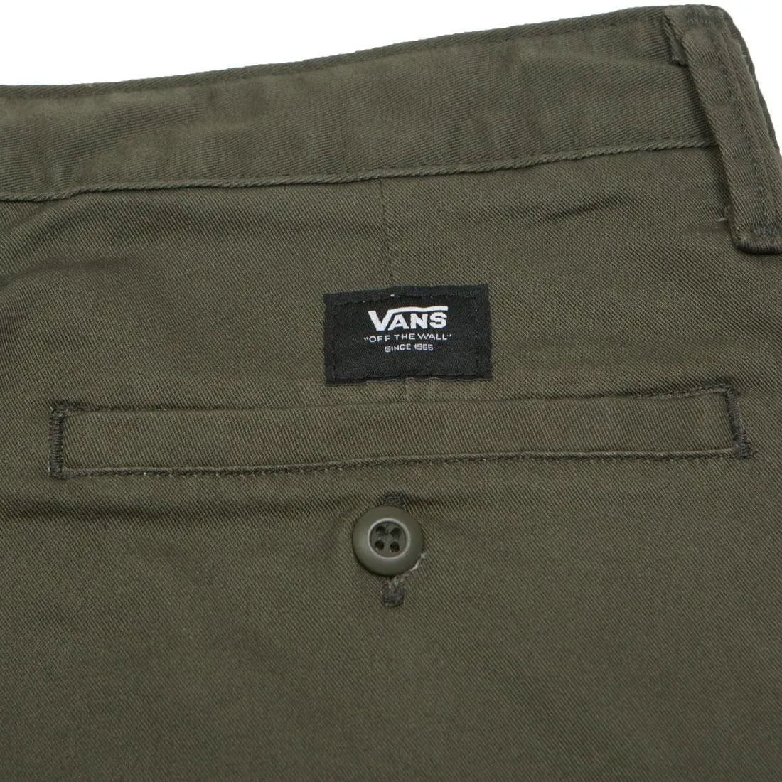 Vans Men Authentic Stretch Shorts (green / grape leaf)