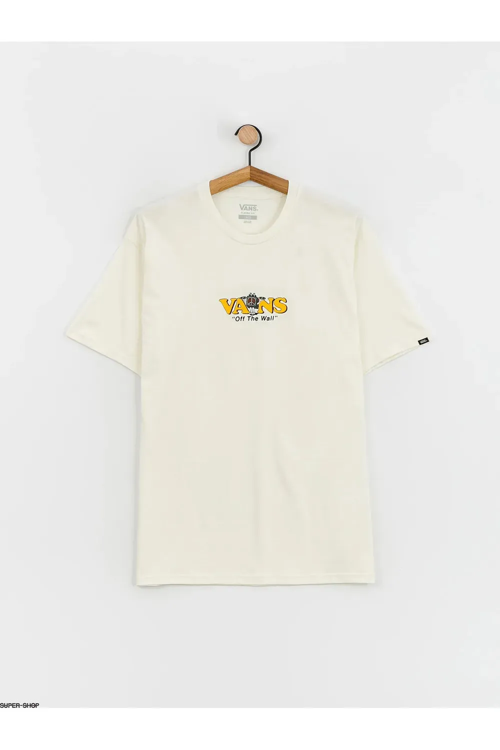 Vans Music Box Logo Short Sleeve T-Shirt Marshmallow