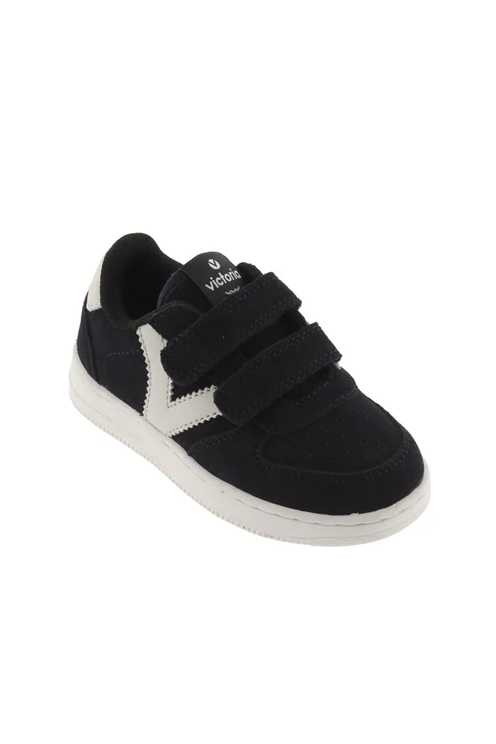 Victoria Kids Tiempo Split Leather Trainers