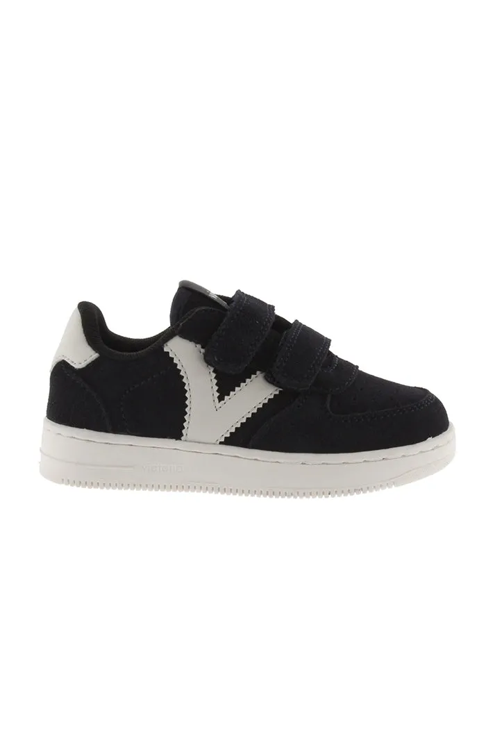 Victoria Kids Tiempo Split Leather Trainers