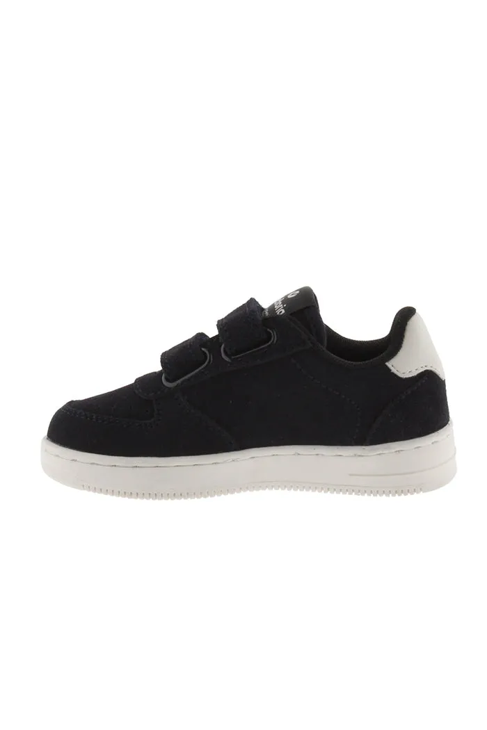 Victoria Kids Tiempo Split Leather Trainers