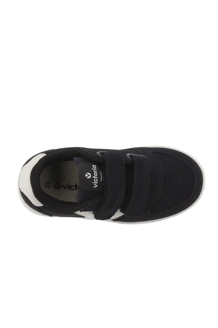 Victoria Kids Tiempo Split Leather Trainers