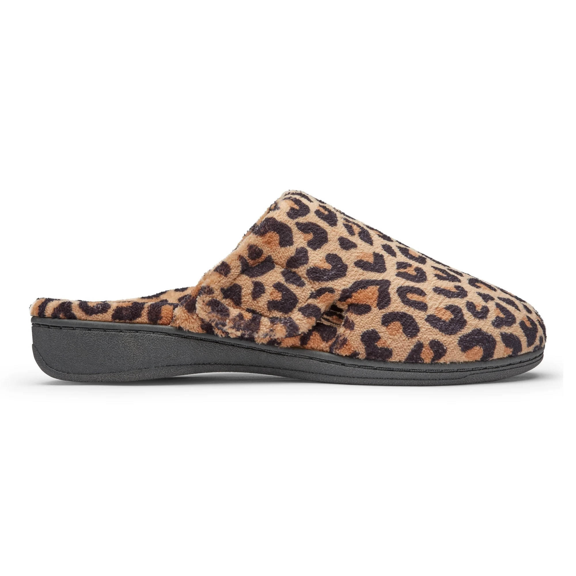 Vionic Womens Gemma Mule Slipper- Leopard