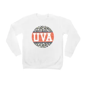 Virginia Cavaliers Youth White Scoop & Score Pullover Sweatshirt