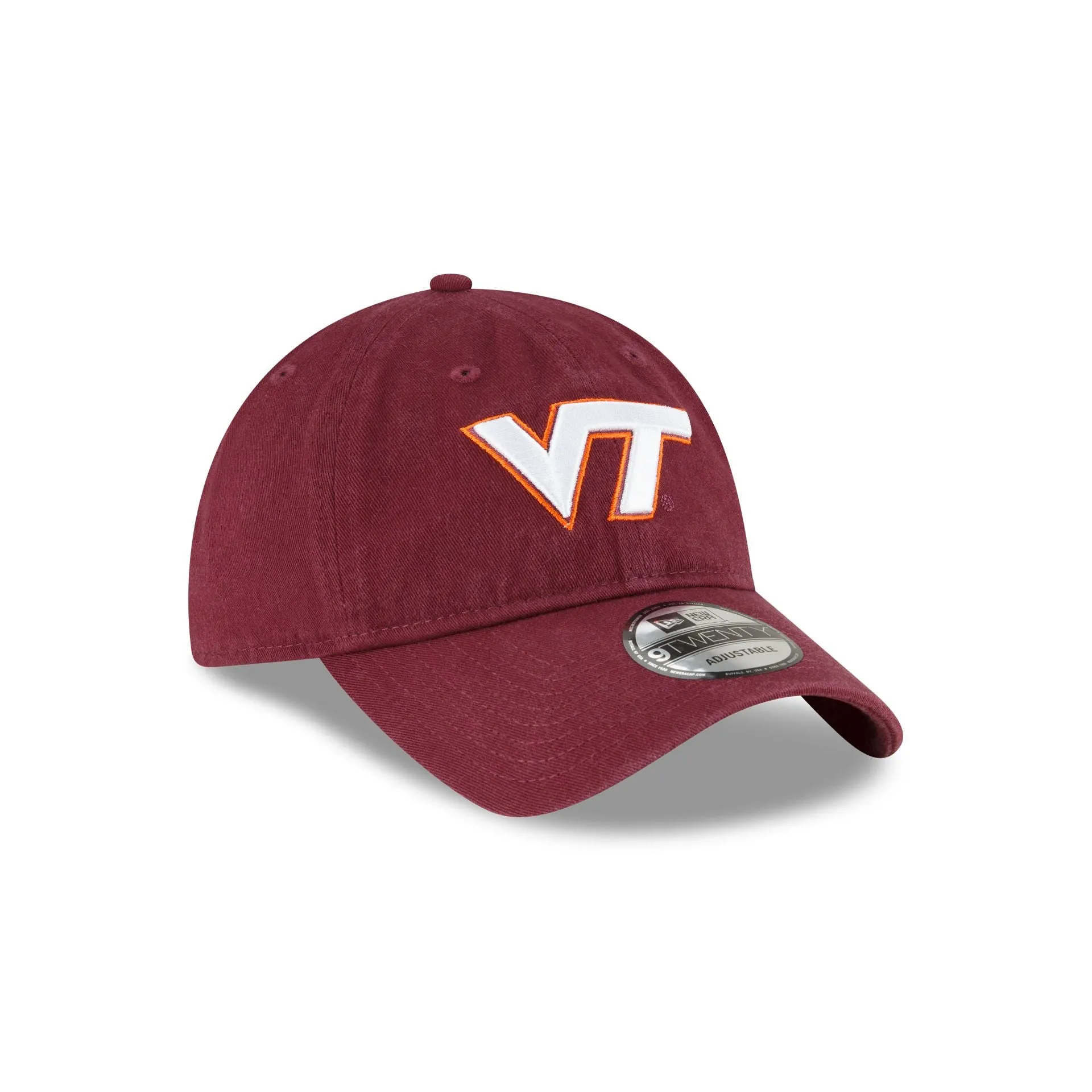 Virginia Tech Hokies Red 9TWENTY Adjustable Hat