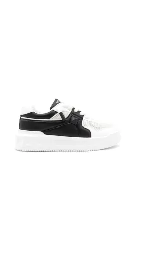 Vlogo Leather Sneakers - Black/White