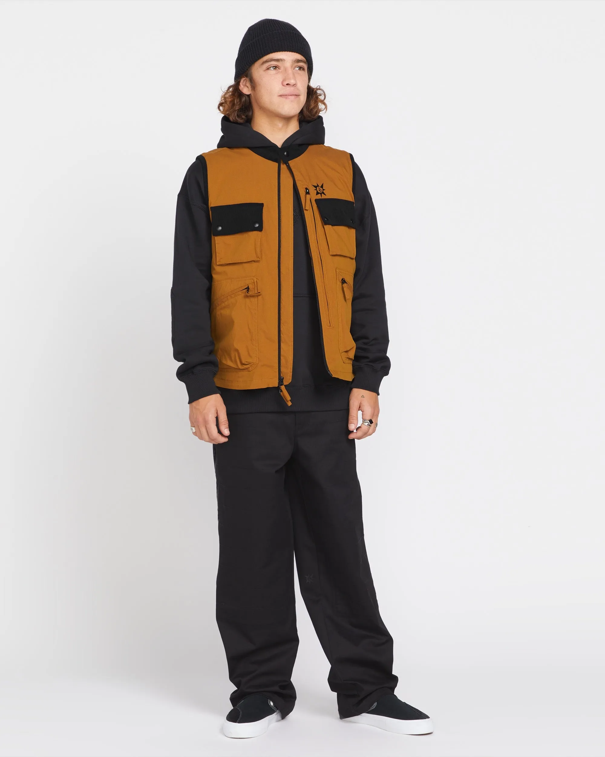 Volcom Japan by Bryan Iguchi Tds Vest - Chestnut Brown