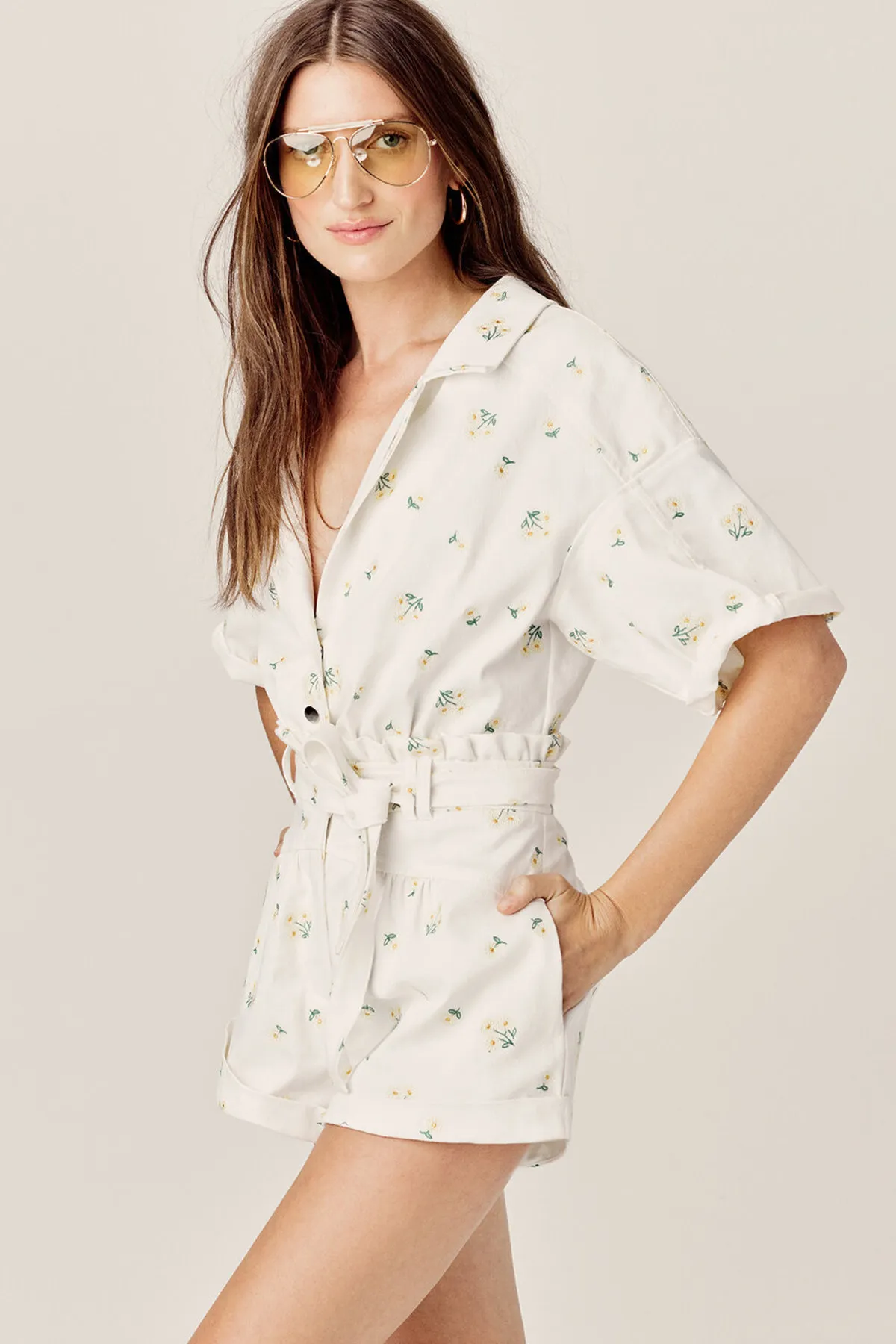 Waverly Romper - Daisy