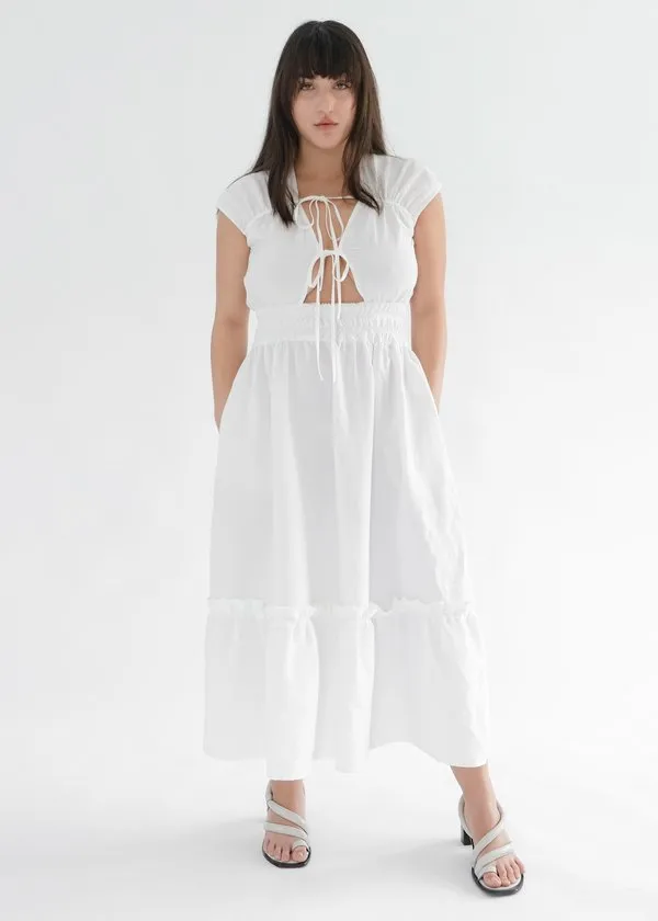 Winona Dress - White