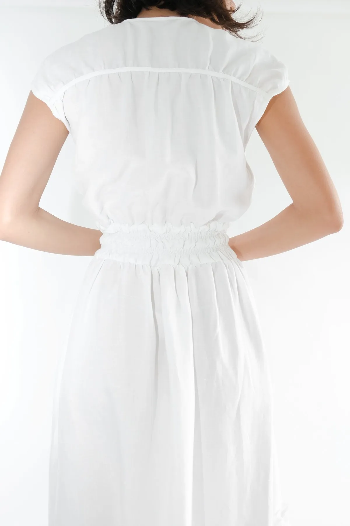 Winona Dress - White