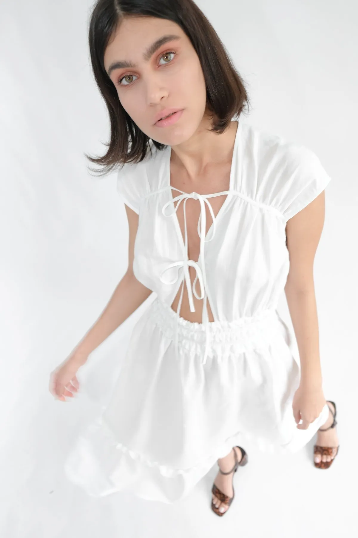 Winona Dress - White