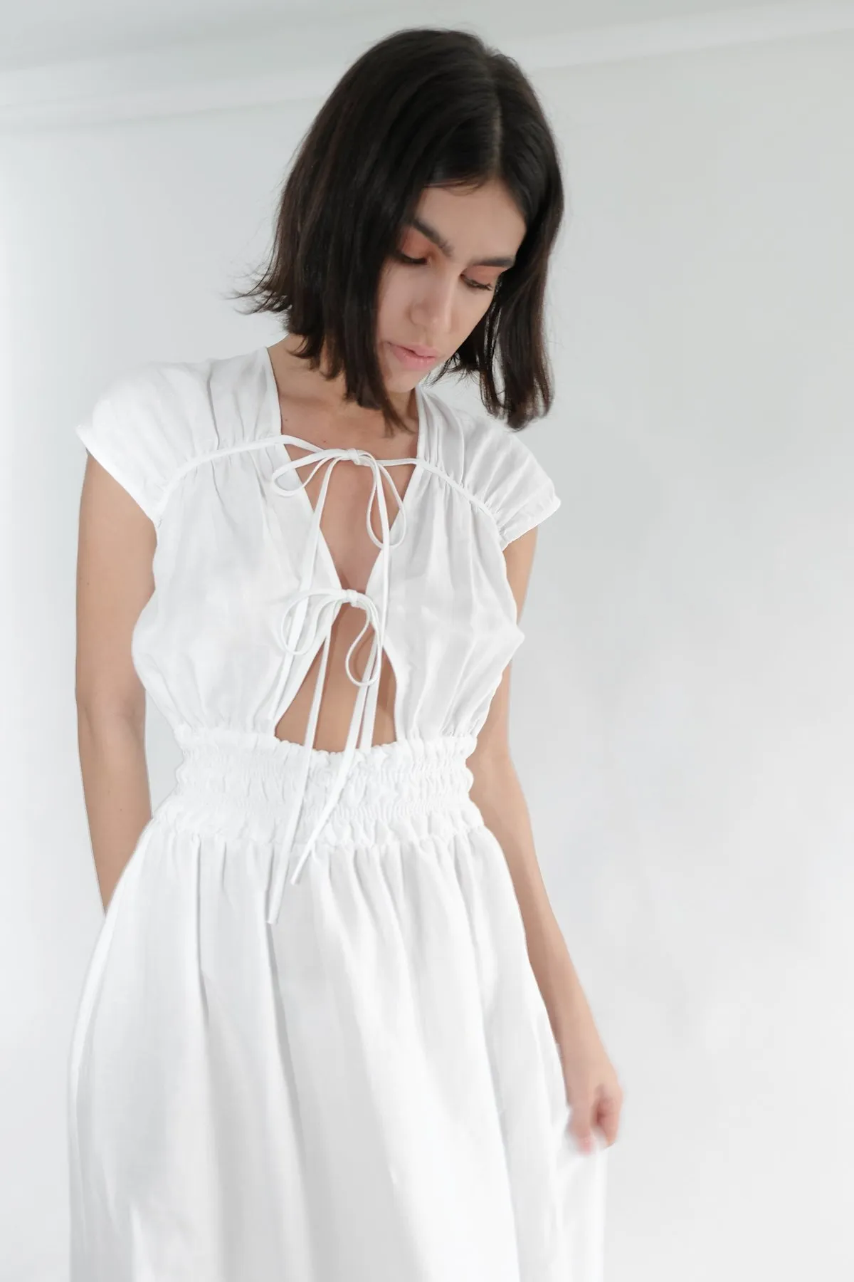 Winona Dress - White