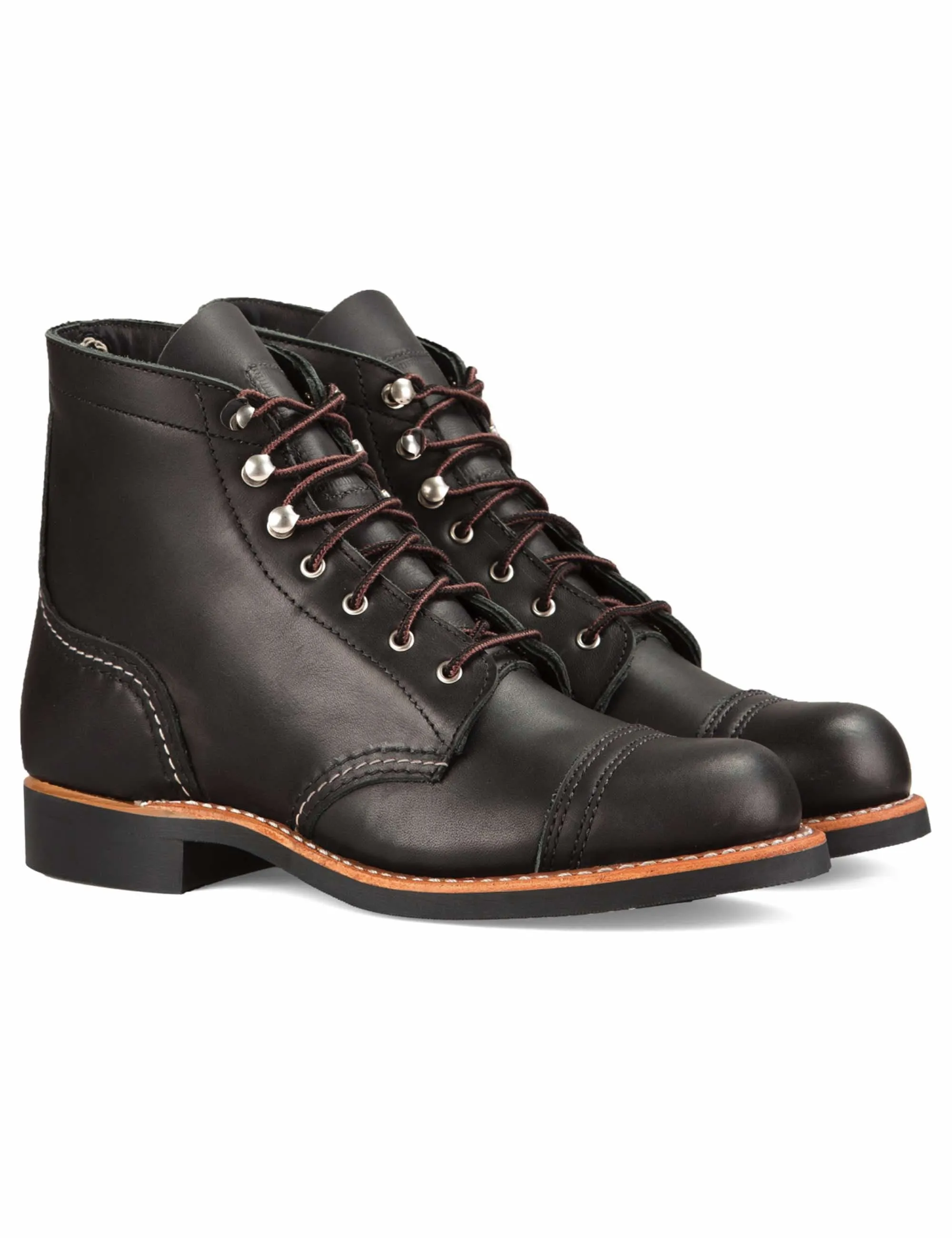 Women's 3366D Heritage Iron Ranger Boot - Black Boundary Leather