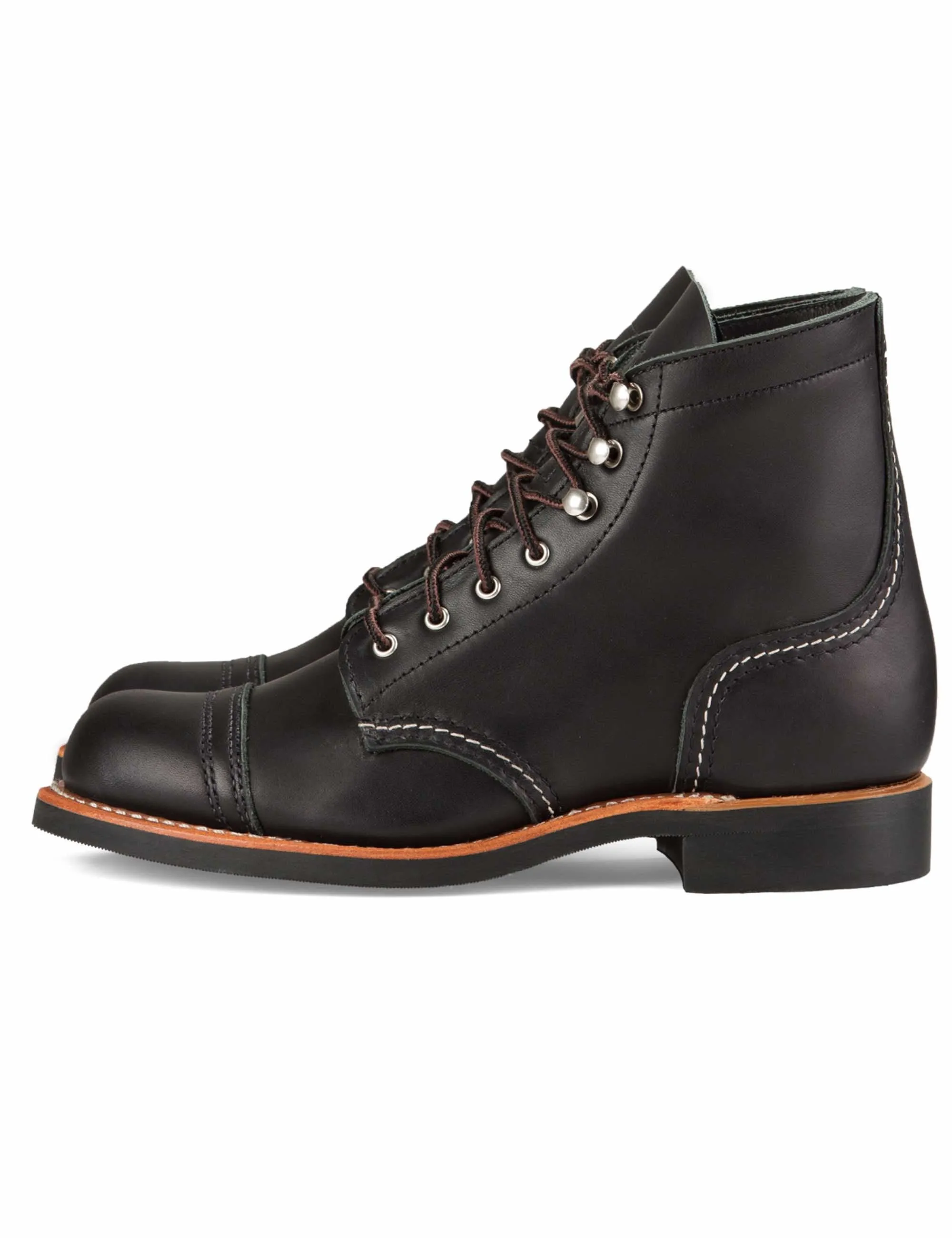 Women's 3366D Heritage Iron Ranger Boot - Black Boundary Leather