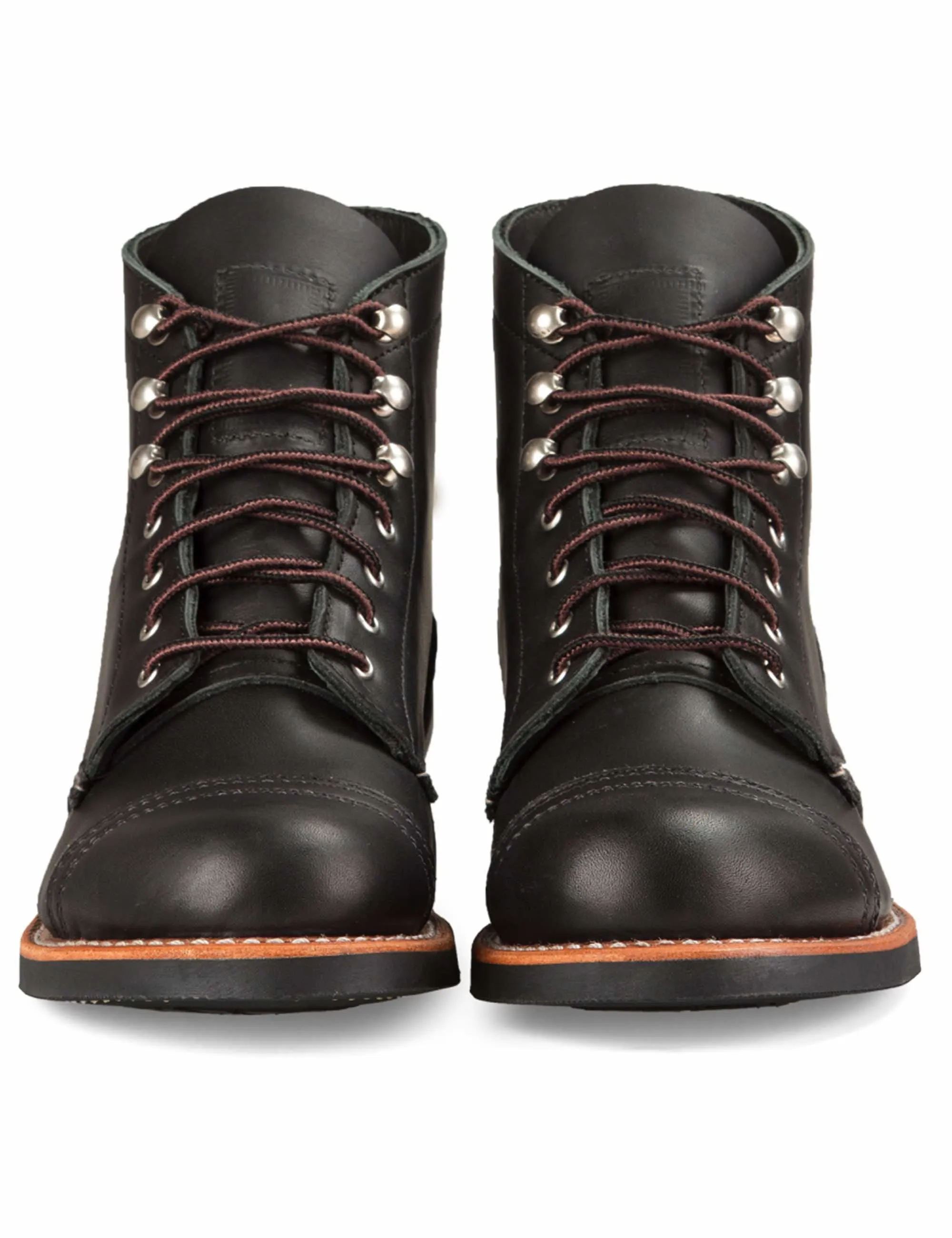 Women's 3366D Heritage Iron Ranger Boot - Black Boundary Leather