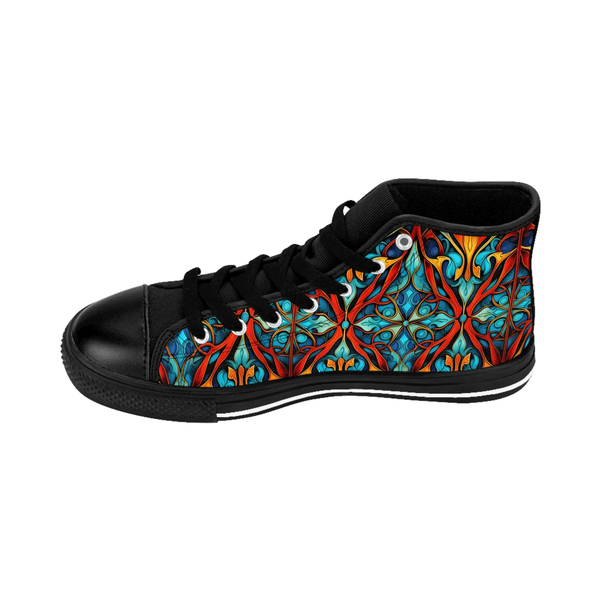 Women's Classic Bold Style High Sneakers. GB-000016C