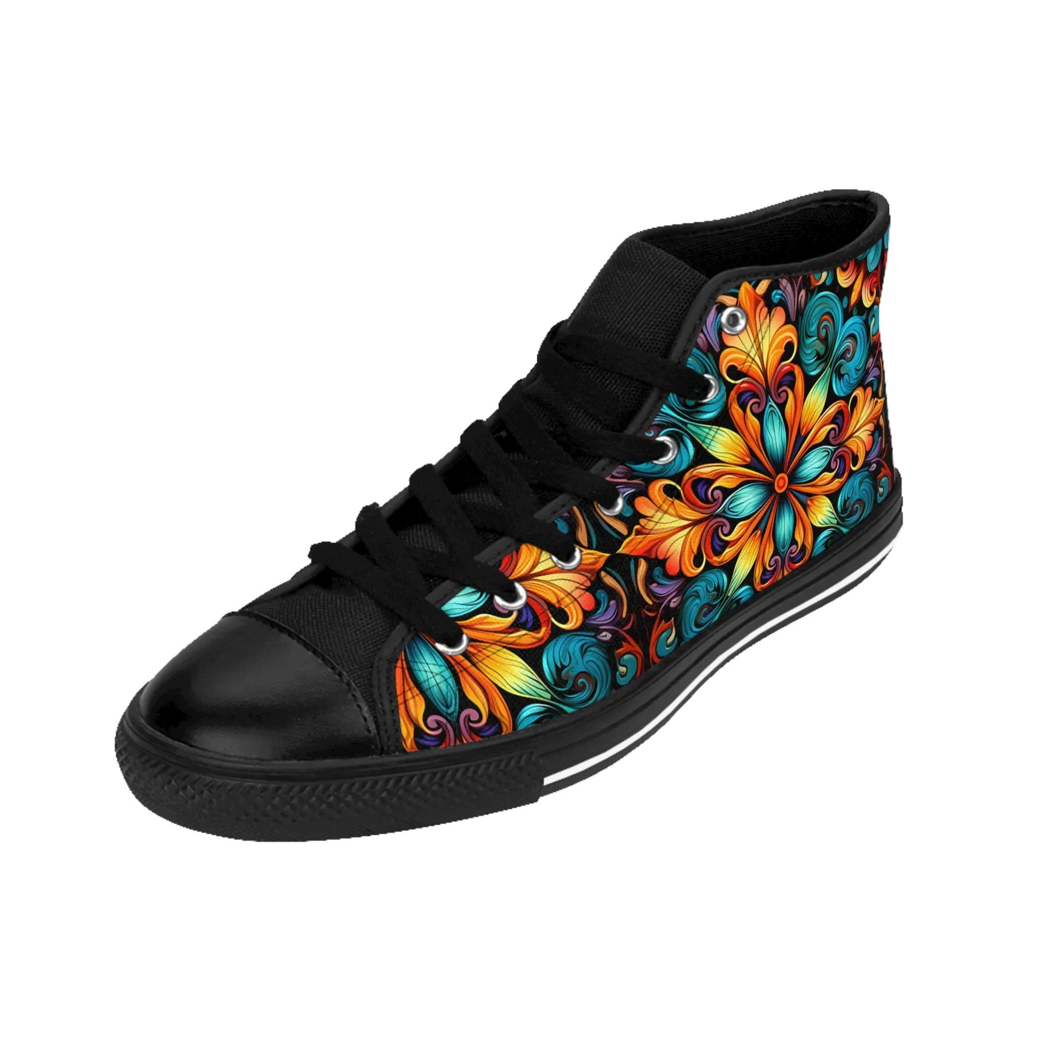 Women's Classic Modern Chic High Sneakers. GB-000014Cews