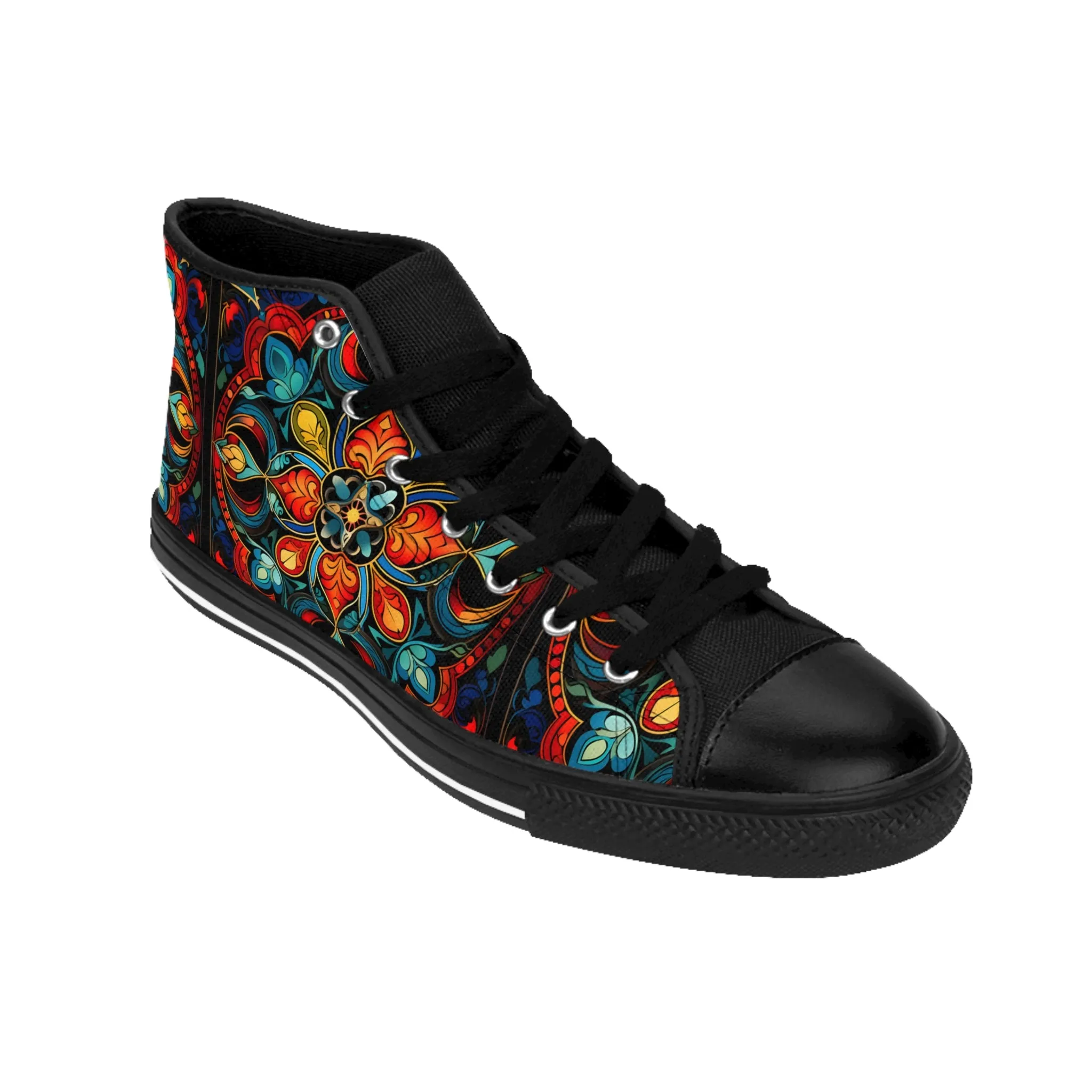 Women's Classic Refined Design High Sneakers. GB-000012Cdf