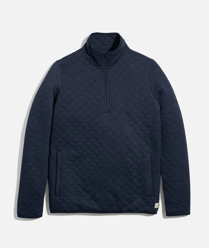 Women's Corbet Quarter Zip Pullover in Navy