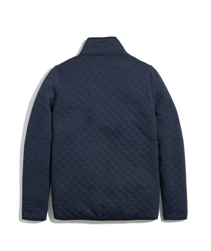 Women's Corbet Quarter Zip Pullover in Navy