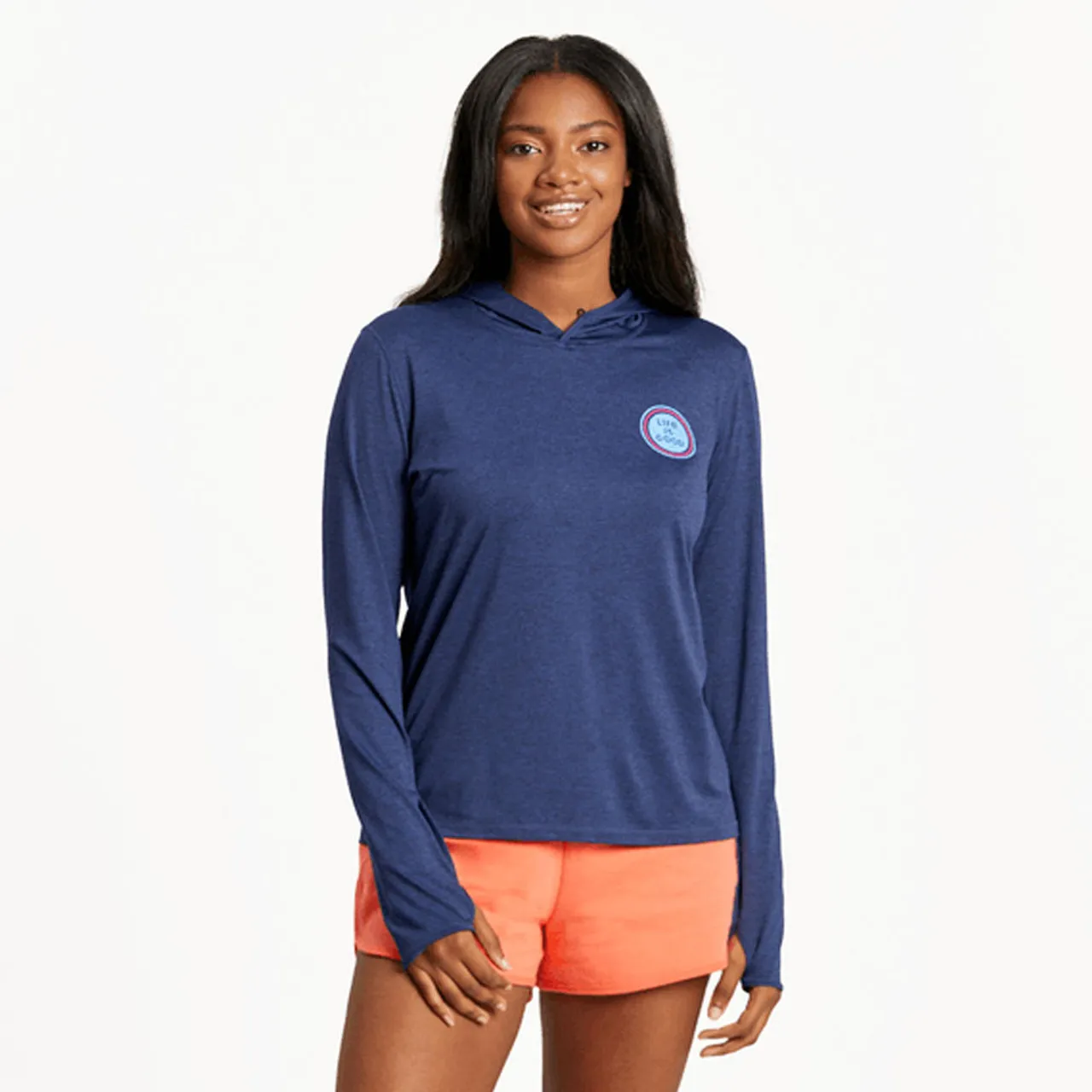 Women's Life Is Good Multi-Stack Hoodie