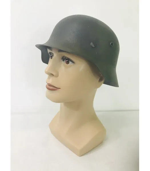  WW2 German  helmet hire - DARK GREY