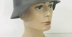  WW2 German  helmet hire - DARK GREY