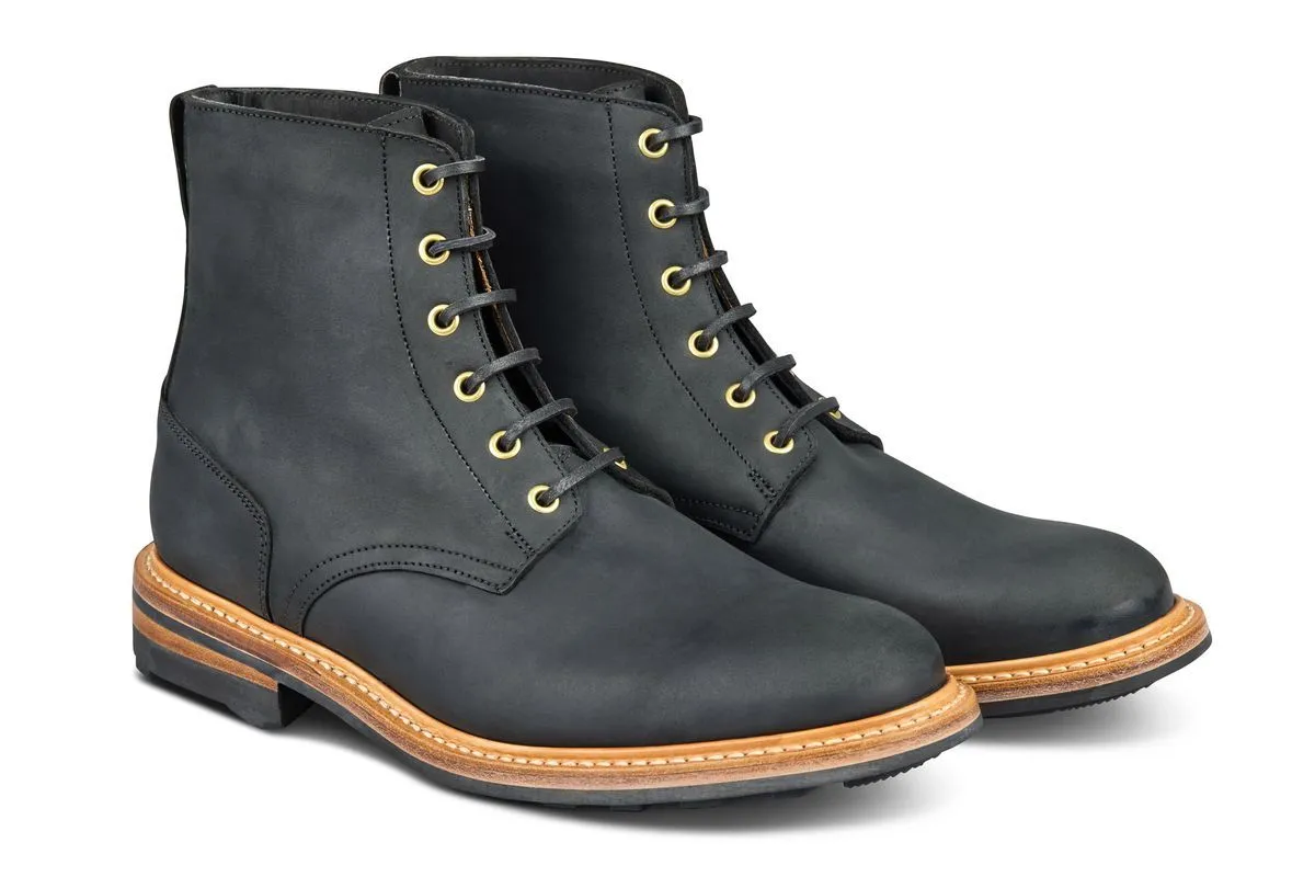 Wychwood Logger Boot - Black Horween Chamois (Tricker's Exclusive)