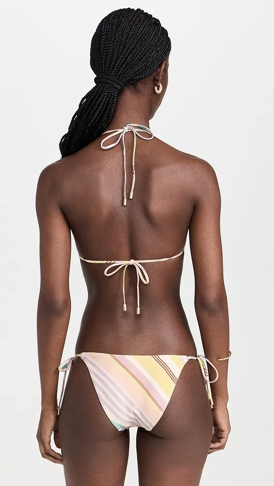 Zimmermann   Halliday Mini Triangle Bikini Set 