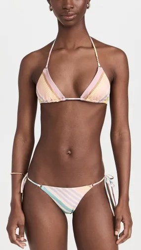 Zimmermann   Halliday Mini Triangle Bikini Set 