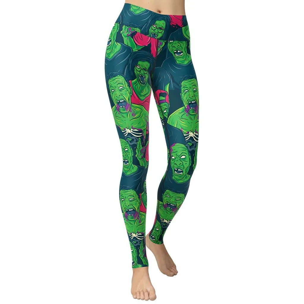 Zombie Yoga Leggings