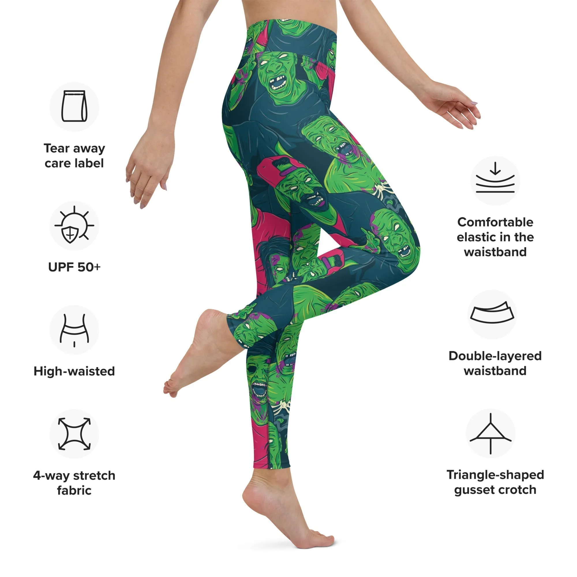 Zombie Yoga Leggings