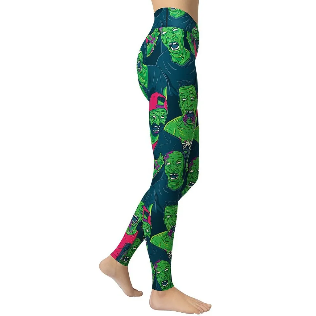 Zombie Yoga Leggings